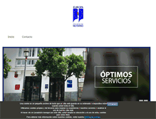 Tablet Screenshot of notariosdejerezuribeymarin.com
